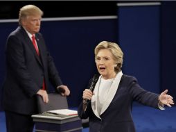 El segundo debate por la presidencia de los Estados Unidos mostró a dos candidatos combativos y pocas propuestas. AP / J. Locher