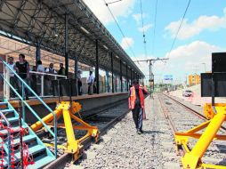 La parte pendiente es donde está ubicada la estación provisional que se colocó en el Periférico Norte. EL INFORMADOR / F. Atilano