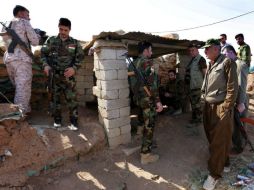 El Ejército iraquí prepara en coordinación con la alianza internacional encabezada por Estados Unidos el asalto a Mosul. EFE / A. Jalil