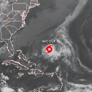 Tormenta tropical 'Nicole' se acerca a Bermudas
