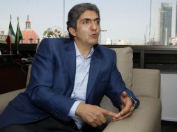 Nemer se dice orgulloso de “ser considerado en las encuestas” para la gubernatura del Estado de México. SUN / I. Olivares