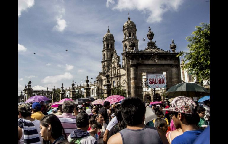 Varias calles principales serán cerradas debido a la Romería 2016. EL INFORMADOR / ARCHIVO