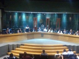 Este martes se realizó una breve sesión para votar por la Agencia Metropolitana de Seguridad. TWITTER / @zapopanprensa