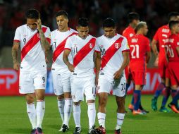 El equipo peruano fue descalificado de la Copa mundial Rusia 2018. AFP / C. Reyes