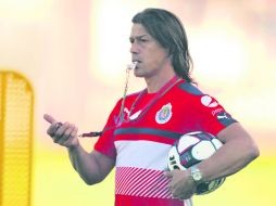 Matías Almeyda. “Más allá del tiempo que uno pueda estar, hay que dejar algo para el club”. ESPECIAL / CHIVAS FC