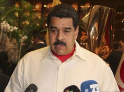 El mandatario venezolano señaló que ‘en una democracia estas cosas se debaten con el pueblo’. EFE / I.U.Topper