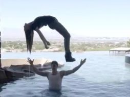 Belinda compartió en sus redes sociales un video en el que se muestra levitando sobre el agua. INSTAGRAM / belindapop
