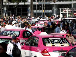 Entre la petición de los taxistas, se encuentra la implementación de un taxímetro satelital que garantice un cobro justo. SUN / F. Ramírez
