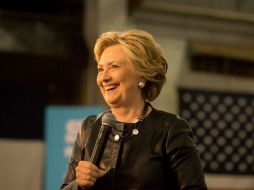 Clinton se ha visto beneficiada de la implosión de la campaña del magnate en los últimos días. AFP / T. Stroomer