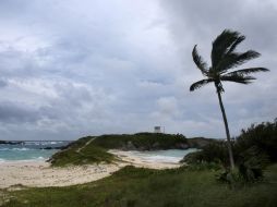La tormenta podría fortalecerse aún más conforme se acerque a Bermuda, señalaron los meteorólogos. AP / M. Tatem