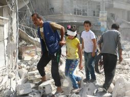 Al menos 70 personas han perecido en los dos últimos días por los bombardeos de aviones rusos y sirios. AFP / A. Alhalbi