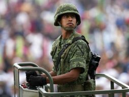 La competencia plantea condiciones de desafío a las aptitudes militares y físicas de los participantes. NTX / ARCHIVO