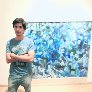 Erick Fernández y Emanuel Huerta, ganadores del Salón de Octubre 2016