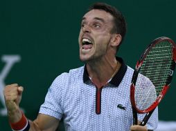 Bautista asegura que está contento de haber triunfado en el que quizá es ''el partido más importante'' de su carrera. EFE / W. Zhao