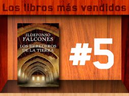 El libro de Ildefonso Falcones se encuentra entre los primeros 10 de los libros más solicitados. ESPECIAL /