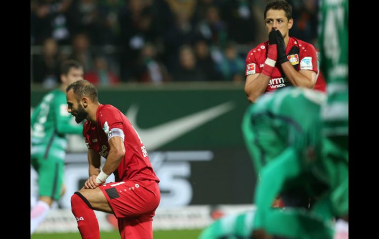 Con este descalabro, Bayer Leverkusen finaliza una corta racha de cuatro compromisos sin caer. TWITTER / @bayer04_en