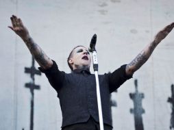 Manson cerró con 'The beautiful people', que emocionó a los presentes. SUN / C. Rogel