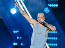 René Pérez hace estas declaraciones ante los medios tras participar en el concierto 'Rise Up As One'. AP / A. Hess