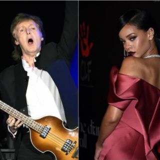 Rihanna acompaña a Paul McCartney en concierto