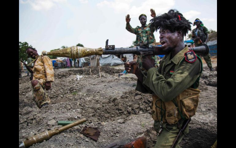 El conflicto civil en Sudán del Sur estalló en diciembre de 2013. AFP / A. Farran