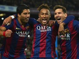 Neymar Jr. ha conformado junto con Luis Suárez y Lionel Messi la tercia ofensiva más prolífica del futbol europeo. AP / ARCHIVO