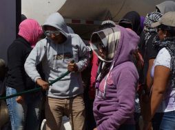Los normalistas rechazan también la ley antimarchas. SUN / ARCHIVO