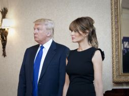 Melania Trump indica que las declaraciones de Donald no reflejan al 'hombre que ella conoce'. AFP / ARCHIVO