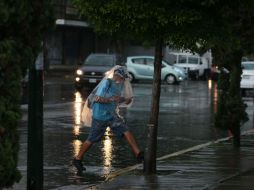Protección Civil estatal reporta todo bajo control, sin incidentes graves ocasionados por la tormenta. EL INFORMADOR / ARCHIVO