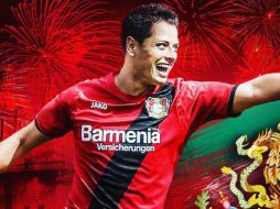 El paso que ha tenido Javier Hernández en el Bayer Leverkusen ha causado una grata impresión en toda Europa. TWITTER / @CH14_