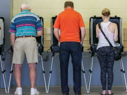 Los comicios son responsabilidad de cada uno de los 50 estados del país, y el Partido Republicano tiene el poder en la mayoría. EFE / E. Lesser