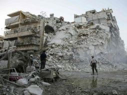 El Frente al Nusra ha reforzado sus ataques contra las zonas residenciales de Alepo. AFP / K. Al-Masri