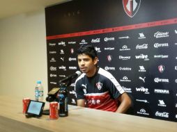 ''Por falta de contundencia nos han costado los partidos, tenemos mejorar en ese aspecto'', dijo el ''Macue'' en conferencia de prensa. TWITTER / @atlasfc