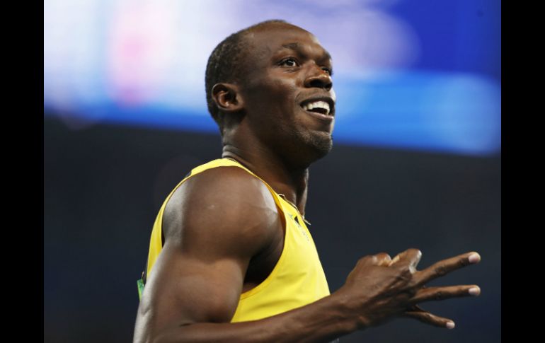 El jamaicano obtuvo medalla de oro en las competencias de 100 y 200 metros planos, así como en la prueba de 4x100 metros. MEXSPORT / ARCHIVO