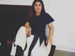 Salma Hayek ha estado muy involucrada en las próximas elecciones presidenciales de EU. INSTAGRAM / salmahayek