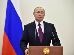 El presidente ruso, Vladimir Putin también dijo contar con EU, 'para que haga todo lo que prometió'. EFE / K. D. Gabbert