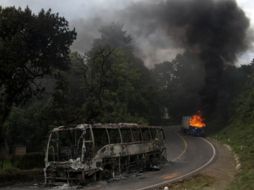 La unidad fue totalmente consumida por las llamas. SUN / ARCHIVO