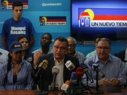 El partido político venezolano Un Nuevo Tiempo (UNT) consideró como un gesto positivo pero insuficiente el beneficio. EFE / C. Hernández