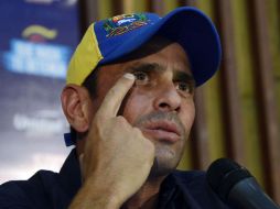 'Pierden una vez más su tiempo', aseguró Capriles. AFP / ARCHIVO