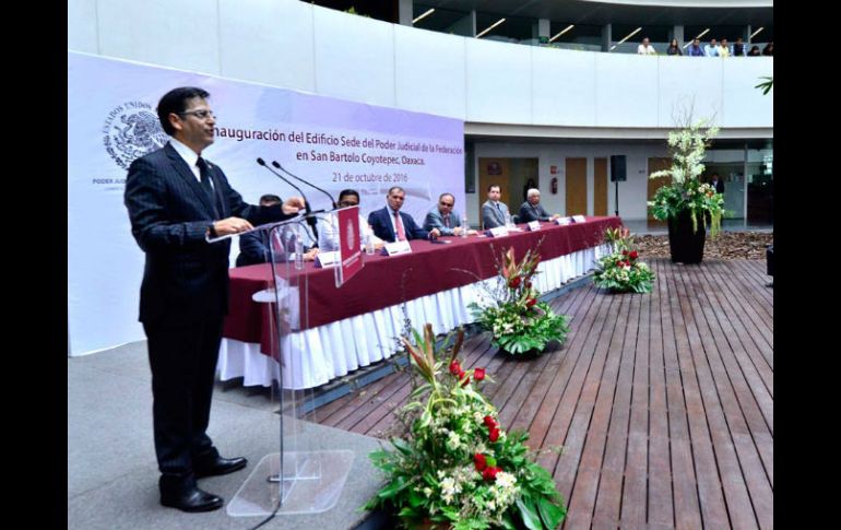 El Consejero recordó que el actuar de los jueces debe ser intachable y transparente en todo el país. TWITTER / @CJF_Mx