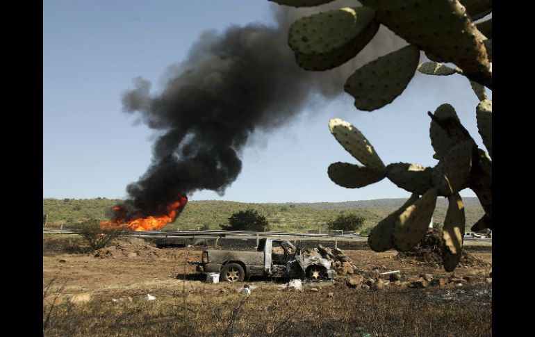 Cerca de 300 yaquis confrontaron la instalación del gasoducto. EL INFORMADOR / ARCHIVO