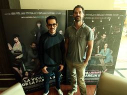 Manolo Caro y Manuel García-Rulfo durante la promoción de la cinta. EL INFORMADOR / E. Barrera