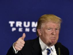 Hasta ahora, el candidato republicano había recalcado que sería su vecino del sur quien se haría cargo de la factura. AFP / M. Ngan