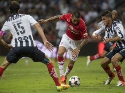 Acción partido entre Monterrey y Toluca en la jornada 14. MEXSPORT / J. Martínez