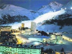 Sestriere, ciudad italiana con una magnífica vista. AFP / ARCHIVO