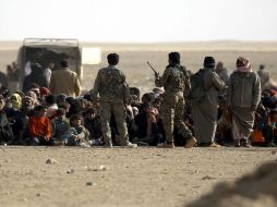 Durante el corto periodo de cese fue difícil la evacuación de los heridos. AFP / D. Souleiman