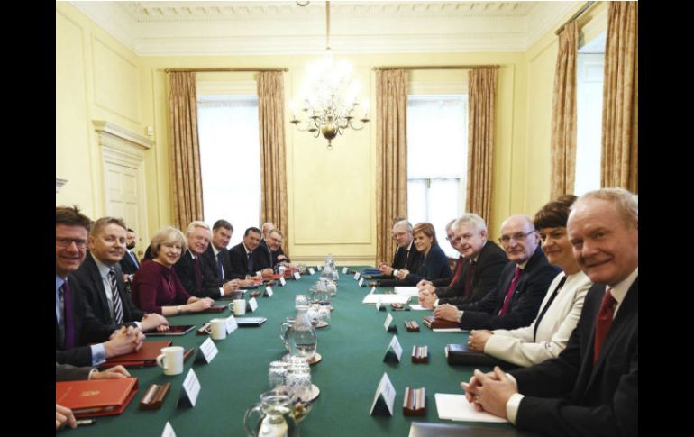 May ya ha descartado un estatus diferenciado para las diferentes partes del territorio británico. EFE / F. Arrizabalaga