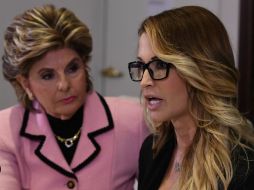 Jessica Drake se convierte en la onceava mujer que acusa publicamente al candidato republicano. AFP / M. Ralston