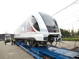 La empresa Alstom, encargada de la construcción de los trenes de la Línea 3, ya envió el primero hacia tierras tapatías. ESPECIAL / SCT