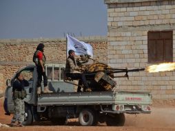 Washington expresó su preocupación por la reanudación de los ataques sirios y rusos en la provincia siria. AFP / N. Al-Khatib