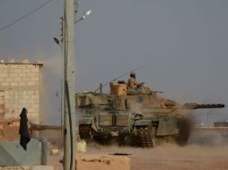 Al Bab es uno de los principales feudos del EI en el noreste de la provincia septentrional siria de Alepo. AFP / N. Al-Khatib